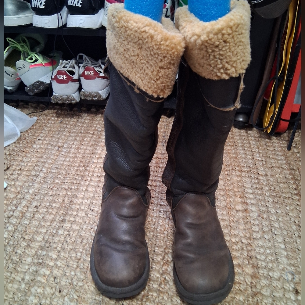 UGG Brown Over the Knee Boots Size 10